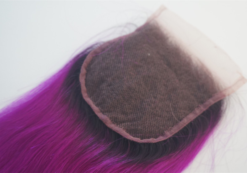 Popular colored hair weft red bundles blue hair YL276